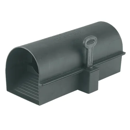 Boîte à appâts sécurisée PVC pour rats avec verrou et clé