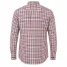 Chemise Vichy coton orange/bleu - M à 3XL - Gandja