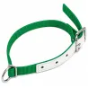 Collier ajustable moutons/chèvres en nylon vert 60cm