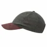Casquette kaki-marron en laine polyester réglable T58