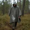 Poncho imperméable kaki unisexe - Taille unique