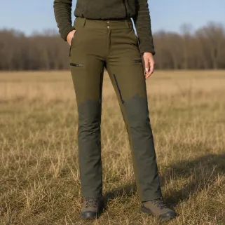 Pantalon chasse femme Anar Hirvas - Silencieux et résistant