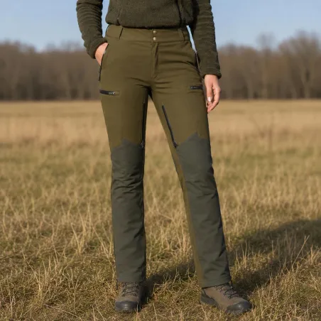 Pantalon chasse femme Anar Hirvas - Silencieux et résistant