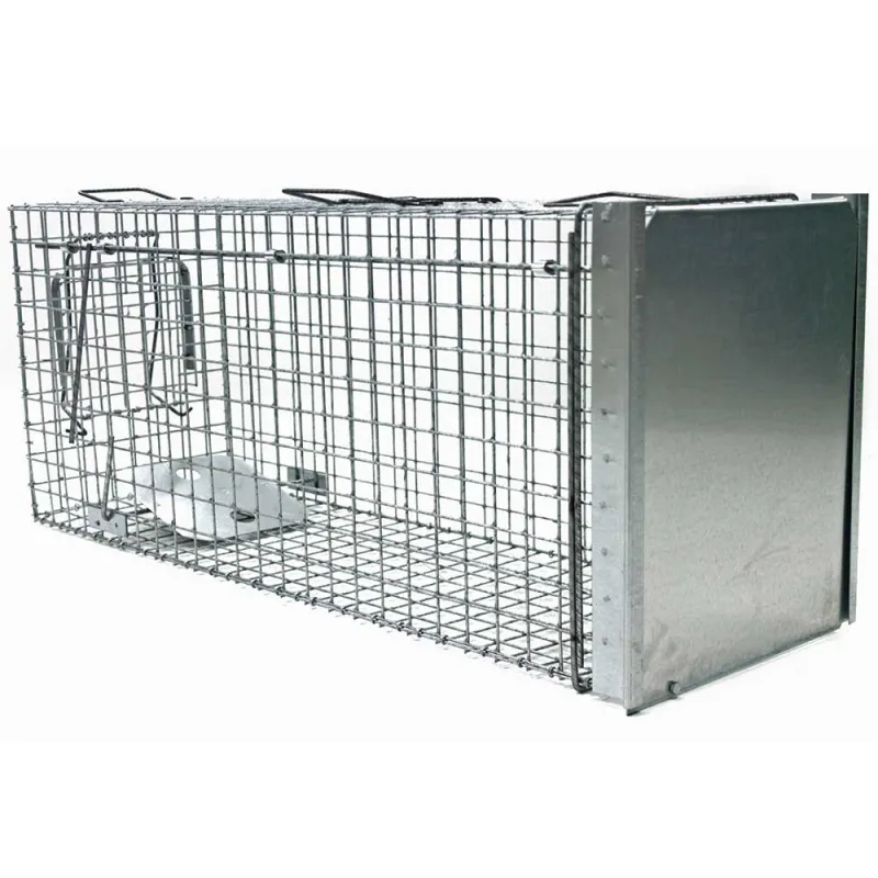 Cage-piège Strong 60 cm - Capture nuisibles efficace