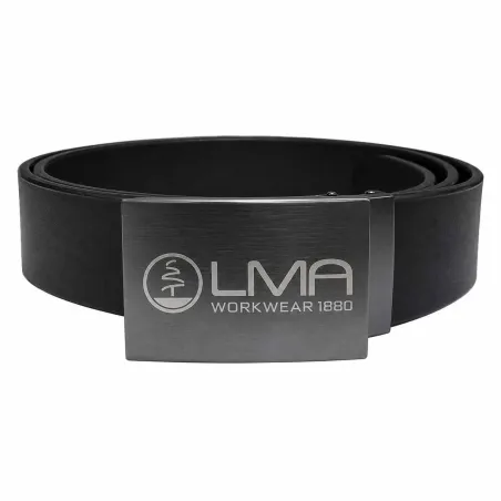 Ceinture cuir Bivouac 120 cm - Noir robuste et ajustable