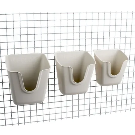 Mangeoire murale V Feedr 350g - Anti-gaspi pour volailles