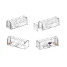 Lot de 2 cages à souris résistantes en plastique aéré