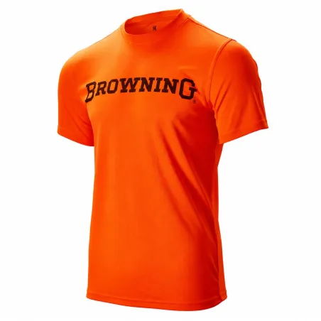T-Shirt Browning Teamspirit Orange Sécurité Respirant