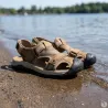 Sandales homme synthétique marron - Confort et résistance