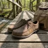 Chaussures Danube cuir marron semelle caoutchouc 40-46