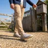 Chaussures toile homme gris - Confort décontracté