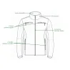 Veste Ridge Pro réversible camo polaire 2-en-1 M à 5XL