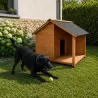 Niche en bois pour terrasse 130x105x100cm - Épicéa traité