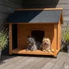 Niche en bois pour terrasse 130x105x100cm - Épicéa traité