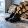 Chaussures sécurité Safetystar S3 cuir noir montantes