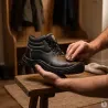 Chaussures sécurité Safetystar S3 cuir noir montantes