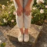 Mocassins femme cuir suédé beige 36-41 - Confort & élégance