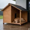 Niche en bois pour terrasse - Épicéa 150x120x120 cm
