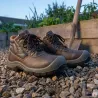 Chaussures sécurité Kansas S3 cuir marron - Élevage & Jardin