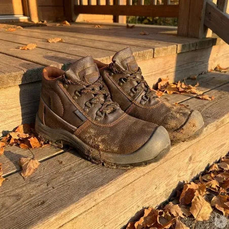 Chaussures sécurité Kansas S3 cuir marron - Élevage & Jardin