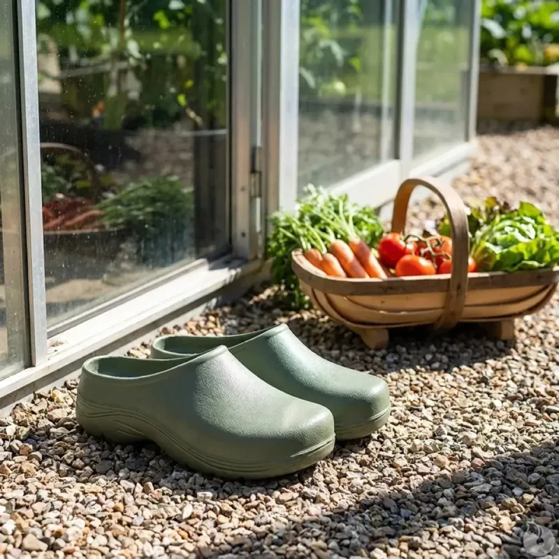Sabots homme verts - Confort et légèreté pour extérieur