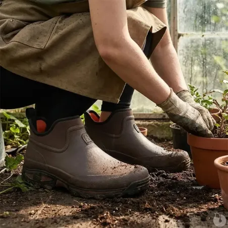 Bottillons Clean Land marron - Confort tout terrain 40-47