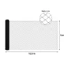 Filet de protection volailles 60mm - 12,5x5m résistant UV