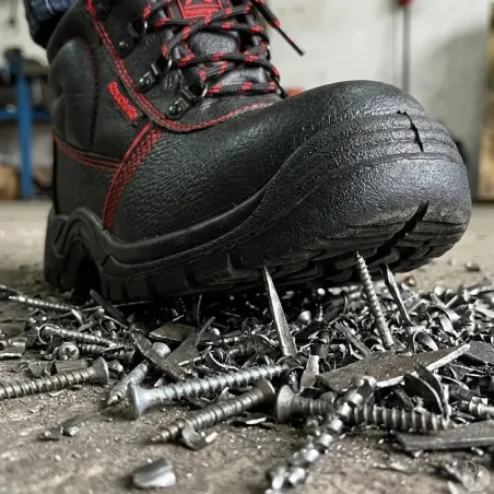 Chaussure sécurité cuir noir S3 - Taille 40 à 47