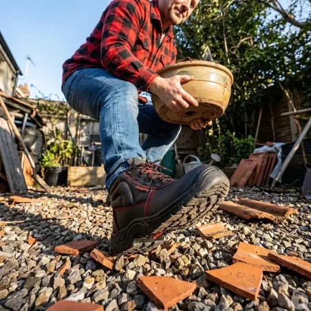 Chaussure sécurité cuir noir S3 - Taille 40 à 47