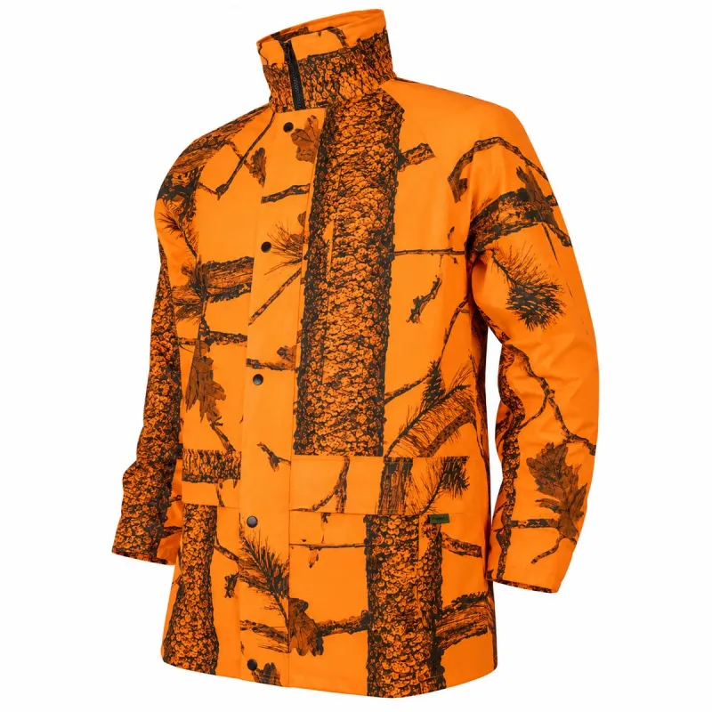 Veste étanche Treeland camo orange M-4XL chasse