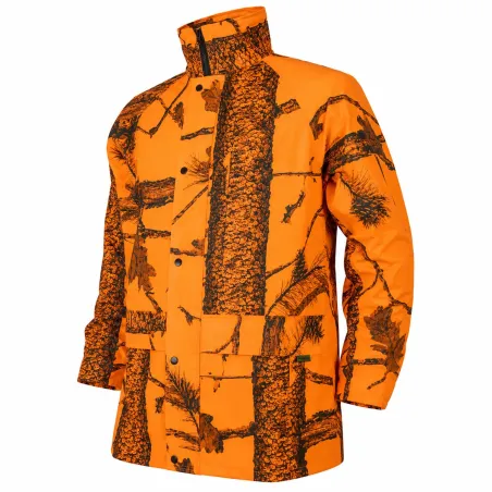 Veste étanche Treeland camo orange M-4XL chasse