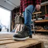Baskets sécurité Saron S3S - Kaki/Noir - Herock