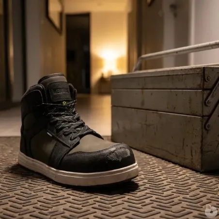 Baskets sécurité Saron S3S - Kaki/Noir - Herock