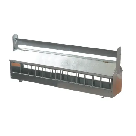 Mangeoire 1m à rouleau anti-perchage pour pigeons