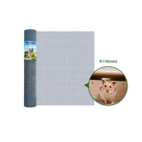 Grillage damier galvanisé 6x6mm - 1m x 2,5m