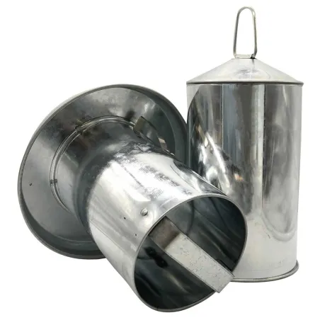 Abreuvoir galvanisé 8L pour poules - Double paroi GAUN