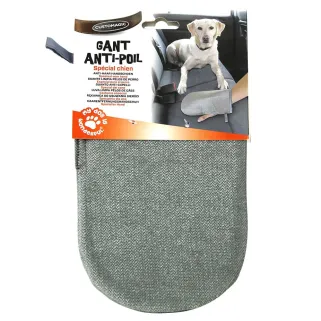 Gant antistatique pour éliminer les poils d'animaux 55c