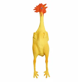 Jouet en forme de poulet pour chien - 40 cm