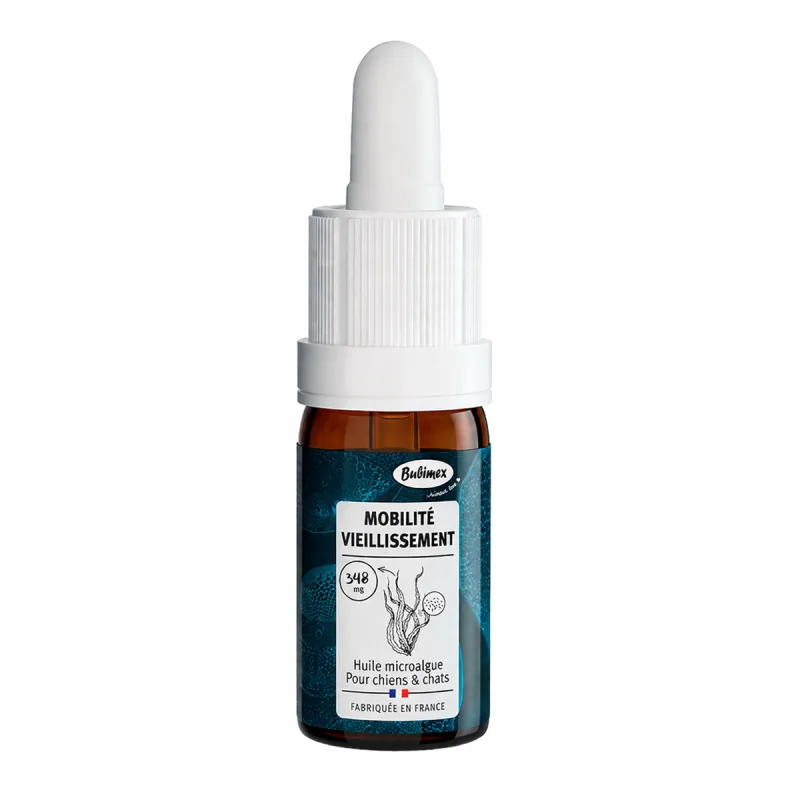 Huile microalgue 10ml - Articulations & mobilité chien