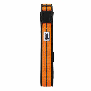 Collier chien réfléchissant orange 45-60 cm néoprène