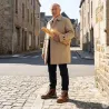 Bottines marron PU microfibre - Confort & résistance