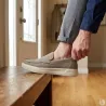 Mocassins homme bleu marine - élégance et confort au quotidien
