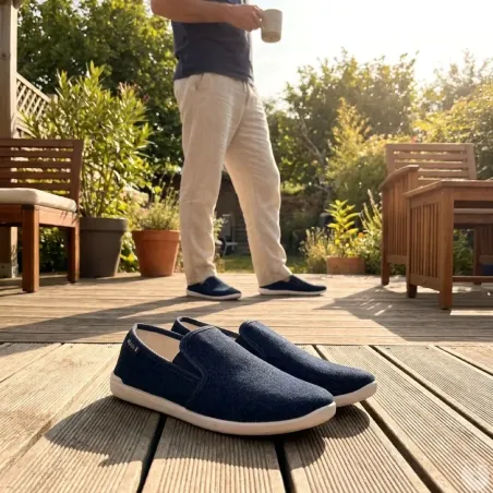 Espadrilles homme Rescudo Bleu Marine - Confort léger