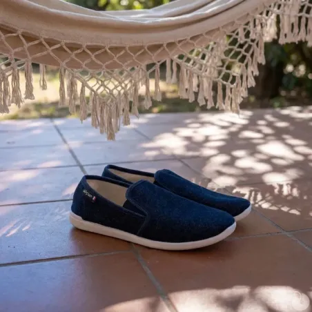 Espadrilles homme Rescudo Bleu Marine - Confort léger