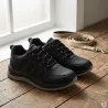 Chaussures homme noires synthétiques - Confort urbain