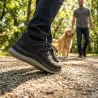 Chaussures homme noires synthétiques - Confort urbain