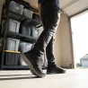 Chaussures homme noires synthétiques - Confort urbain