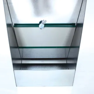 Mangeoire à trémie galvanisée pour chiens - 12 kg