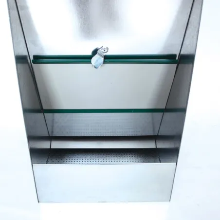 Mangeoire à trémie galvanisée pour chiens - 12 kg