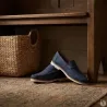 Mocassins homme synthétique bleu marine - confort